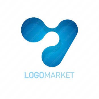 Yと三角とドットのロゴ