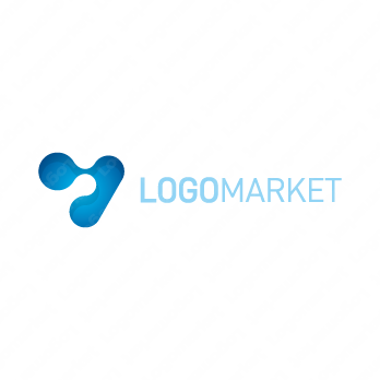 Yと三角とドットのロゴ