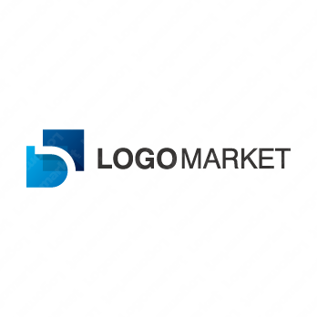 5と重なりとクリアのロゴ