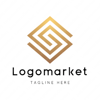 GとSと合字のロゴ