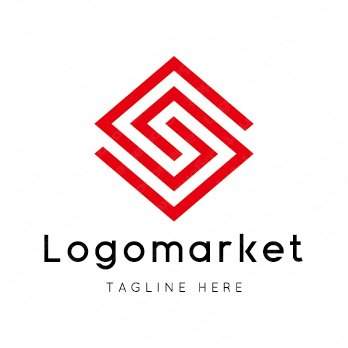 GとSと合字のロゴ