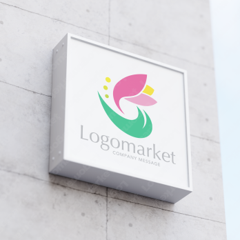 Sと花と希望のロゴ