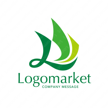 Lとヨットと前進のロゴ