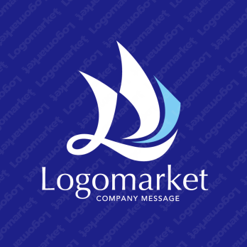 Lとヨットと前進のロゴ