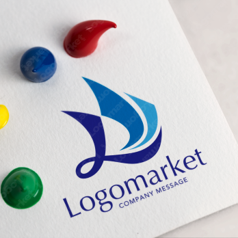 Aとaと虹のロゴ