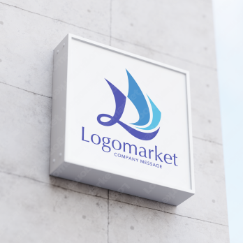 Lとヨットと前進のロゴ