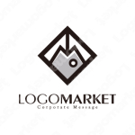 力強いとインパクトとミニマルのロゴ