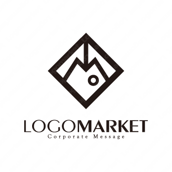 力強いとインパクトとミニマルのロゴ