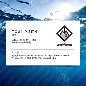 Aとaと虹のロゴ