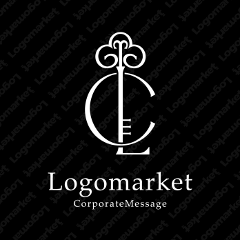 CLと鍵と上品のロゴ