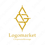 菱形とSGとダイヤ型のロゴ