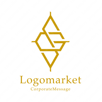 菱形とSGとダイヤ型のロゴ