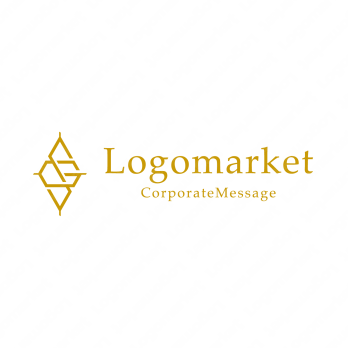 菱形とSGとダイヤ型のロゴ