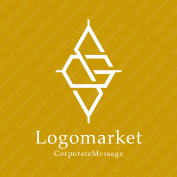 菱形とSGとダイヤ型のロゴ