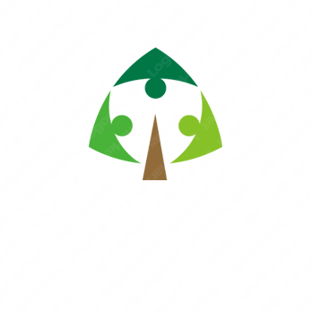 人と木と共生のロゴ