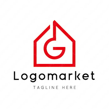 Gとgと家のロゴ