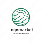 松と家紋風と親しみやすいのロゴ