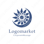 三日月と星と刃物のロゴ