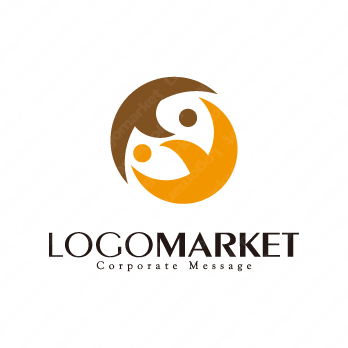 鳥と人と安心感のロゴ