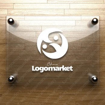 鳥と人と安心感のロゴ