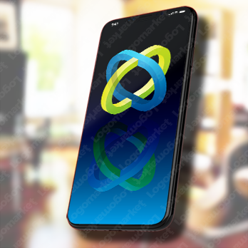 XとOと交差のロゴ