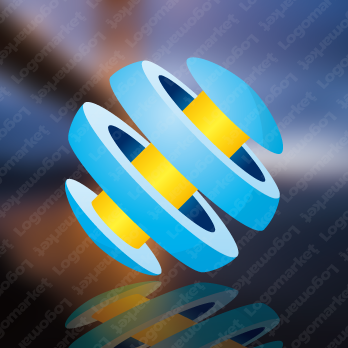 Aとaと虹のロゴ