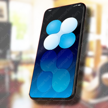 Xと球とつながりのロゴ