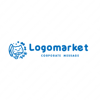 やさしさと癒やしと親しみのロゴ