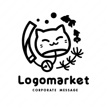 やさしさと癒やしと親しみのロゴ