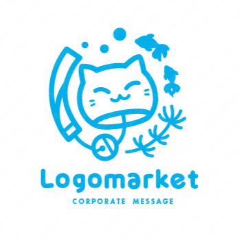 やさしさと癒やしと親しみのロゴ