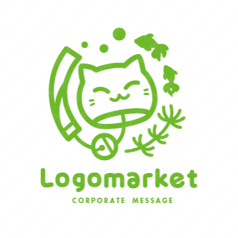 やさしさと癒やしと親しみのロゴ