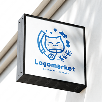 Aとaと虹のロゴ