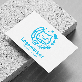 やさしさと癒やしと親しみのロゴ