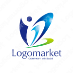 Bと人と飛翔のロゴ