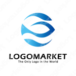 魚と循環と調和のロゴ