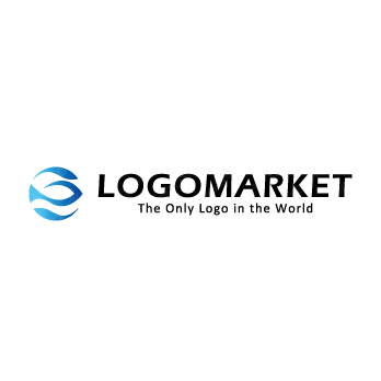 魚と循環と調和のロゴ