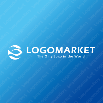 魚と循環と調和のロゴ