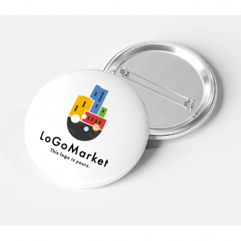 ビルと都市と都会のロゴ