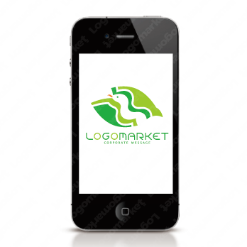 へびと自然と個性のロゴ