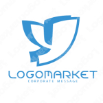 yとシンプルとまるっこいのロゴ