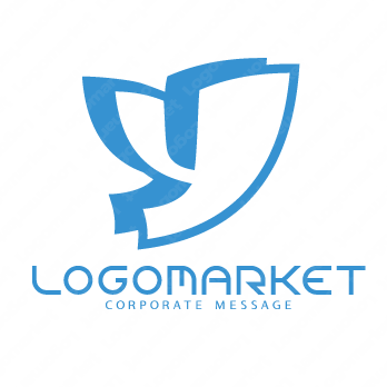 yとシンプルとまるっこいのロゴ