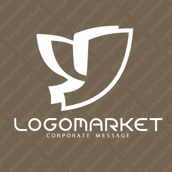 yとシンプルとまるっこいのロゴ