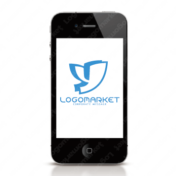 yとシンプルとまるっこいのロゴ