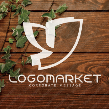 yとシンプルとまるっこいのロゴ