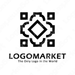 魔法とQRコードと器のロゴ