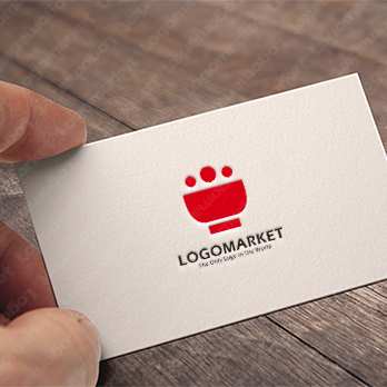 丼と料理とごちそうのロゴ