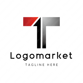 Tと1とナンバーワンのロゴ