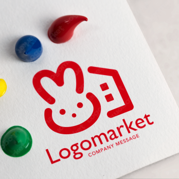 Aとaと虹のロゴ