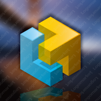 Aとaと虹のロゴ