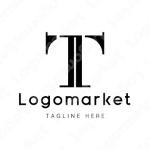 Tと1とナンバーワンのロゴ